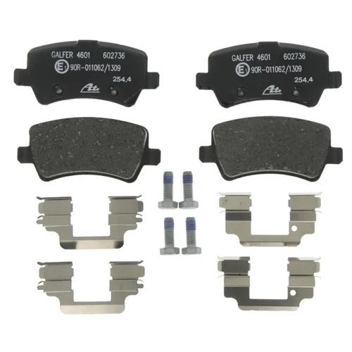 Bremsbeläge für Volvo XC60 - Satz für hinten - Bremsbelagsatz für Volvo XC60, OE/OEM Referenznummern inklusive, sorgt für optimale Bremsleistung und Sicherheit beim Fahren.