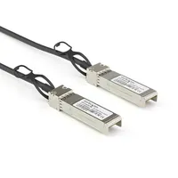 StarTech.com SFP+ Kabel DAC-SFP-10G-3M - Ethernet-Kabel, 3 m passives Kupferkabel für 10 GbE, ideal für schnelle Verbindungen und hohe Datenübertragungsraten.