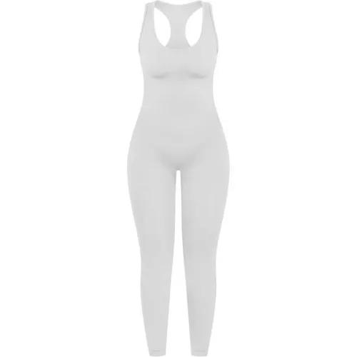Smilodox Jumpsuit Elsie in grau von Smilodox