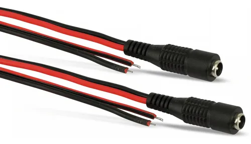 Stromversorgungskabel, Hohlbuchse, 5,5/2,1mm, 1000mm, 2 Stück