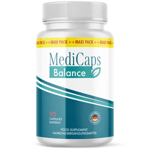 MediCaps Balance Kapseln | 90 Kapseln für deine Ziele