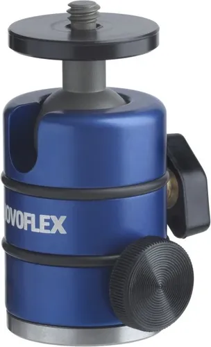 Novoflex Kugelneiger mit Auflageteller Panorama - Stativkopf für präzise Ausrichtung, ideal für Panoramaaufnahmen und stabile Fotografie.