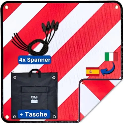 HiLo sports Warntafel Fahrradträger