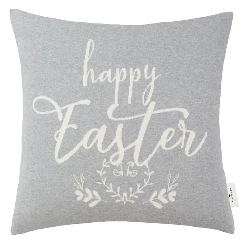 TOM TAILOR HOME Kissenbezüge Happy Easter in grau von Tom Tailor