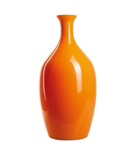 Vase - H 45 cm - Orange - Glas