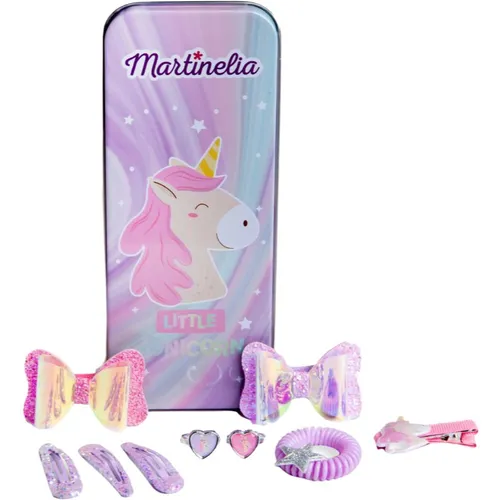 Martinelia Little Unicorn Tin Box Geschenkset für Kinder in weiß von Martinelia