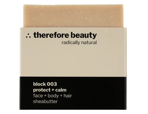 therefore beauty block 003 protect + calm Seife 100 g