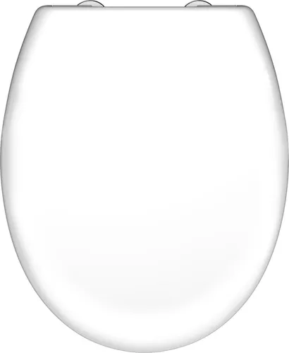 SCHÜTTE Duroplast WC-Sitz WHITE, mit Absenkautomatik und Schnellverschluss