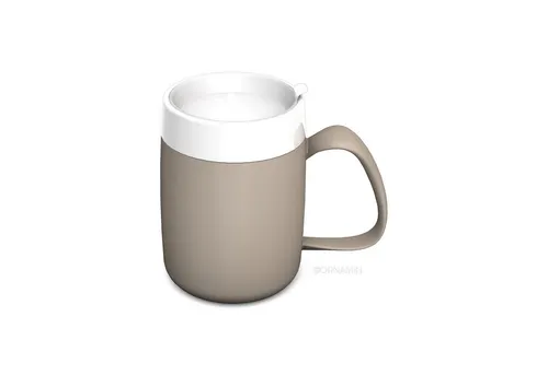 Kaffee- & Teebecher Grau von Ornamin