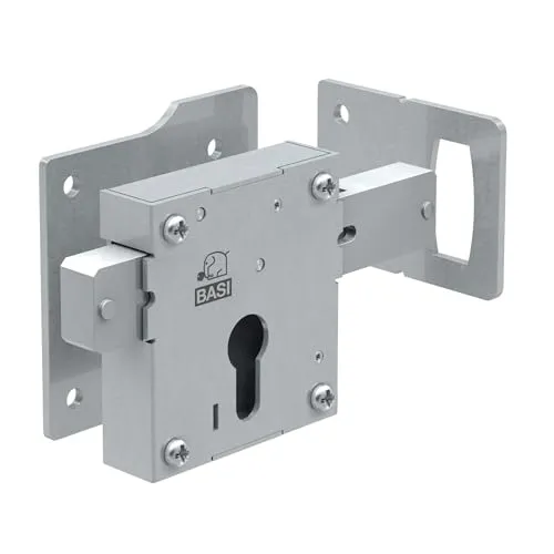 BASI Aufschraub-Torschloss für Holztore