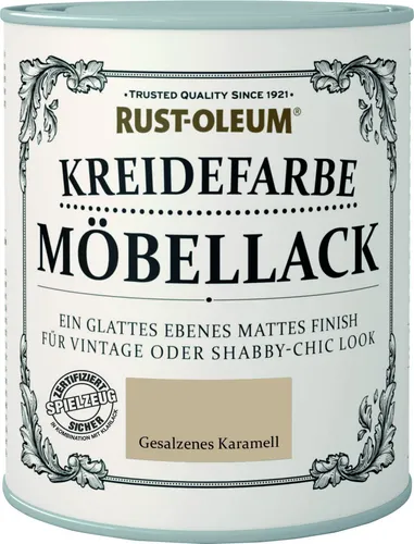 Rust-Oleum Kreidefarbe Möbellack 750 ml gesalzenes karamell