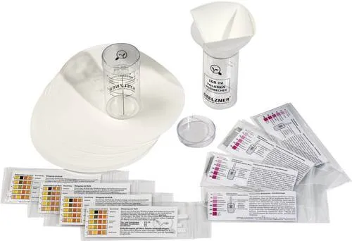 Stelzner Stelzner Test-Kit - Labor-pH-Meter für die einfache und schnelle Bestimmung des Boden-pH-Wertes, ideal für Gartenliebhaber und Landwirte.