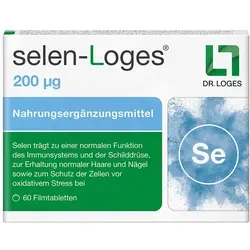 Selen-Loges 200 μg Filmtabletten von Dr. Loges