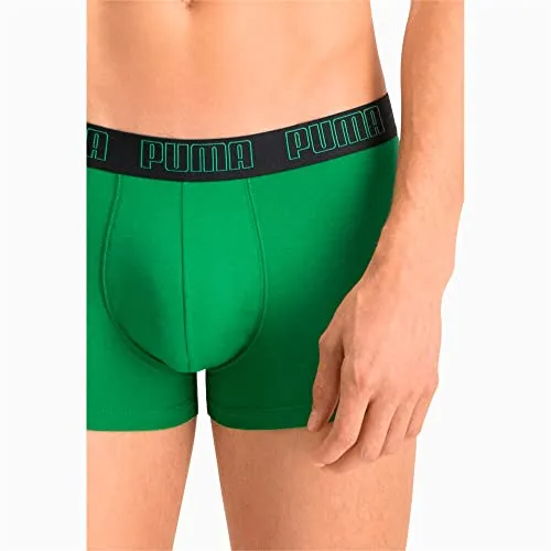 PUMA Basic Boxershorts Amazon Green XL