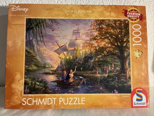 S025 - Disney Pocahontas Puzzle - 1000 Teile - Thomas Kinkade Studios - Neu
