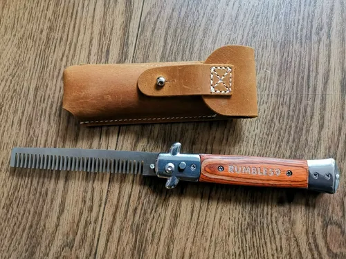 Produktbild Rumble59 Springmesser-Kamm, Klappkamm