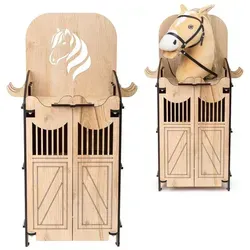 Hoofly Hobby Horse Stall von Hoofly
