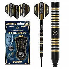 WINMAU Michael Van Gerwen MvG 20 Gramm Profi Softip Dartpfeile - Steel-Dartpfeile aus hochwertigem Wolfram, handgefertigt für optimale Präzision und Kontrolle, ideal für ambitionierte Spieler.