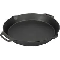 Feuerpfanne fp50h, 54cm Durchmesser, mit 2 Henkeln in schwarz von Petromax