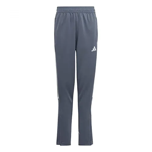 adidas Unisex Kids Tiro 23 League Tracksuit Pants - Kurze Sporthosen aus 100% recyceltem Polyester, umweltfreundlich und komfortabel für aktive Kinder.