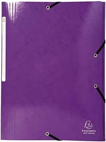 EXACOMPTA Eckspannermappe Iderama A4 Karton violett