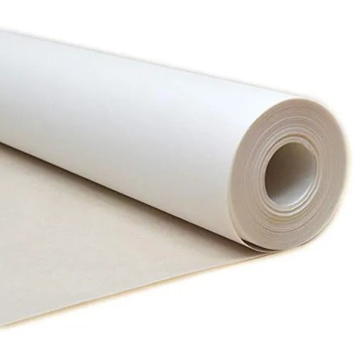 MAGAM-Stoffe Klebe Stoff weiß zum aufbügeln Industriestandard Meterware 50cm (45cm breit)