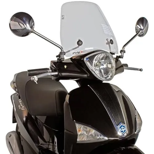 Puig 5672W Windschutzscheibe modell Traffic Liberty 50/125/150/200 04 -10, Transparent / Klar