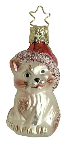 Christbaumschmuck Stubenkätzchen 7cm Katze Kätzchen Geschenk Weihnachtsbaum Tier