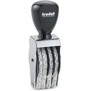 Trodat Classic 1594 Ziffernstempel 4-stellig von Trodat
