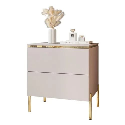 Lookway Nachttisch AURORA II KASCHMIR mit LED-Beleuchtung von Lookway