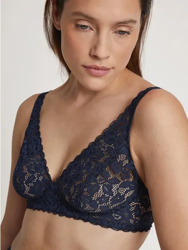 CALIDA Natural Comfort Lace Spitzen-BH Damen - Funktionsunterwäsche, hypoallergen & temperaturregulierend mit komfortablem Schnitt und verspielter Spitze, ideal für den täglichen Tragekomfort.
