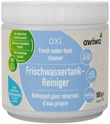 awiwa oxi Wassertank Reiniger für Wohnmobile (500g) von Awiwa