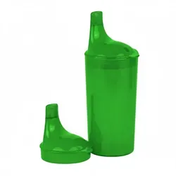 Trinkbecher mit 2 Deckeln grün 1 St