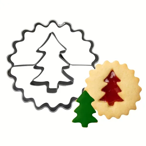 Zenker Ausstecher Linzer mit Tannenbaum von Zenker
