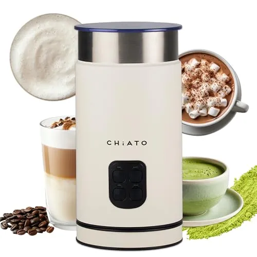 CHiATO Milchaufschäumer weiß in weiß von CHiATO