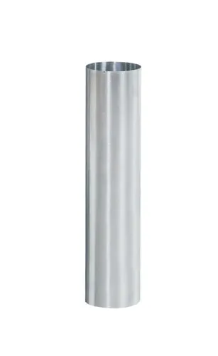 FIREFIX A130 5 FAL Ofenrohr - 500 mm lang, konisch einsteckbar, robustes Stahlblech mit 0,6 mm Stärke und bis 400 °C temperaturbeständig