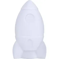 BigBen Bluetooth Lumin'Us Rocket Rakete LED Figur Portable-Lautsprecher