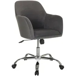 Mid.you Drehstuhl Dunkelgrau in silber von MID.YOU