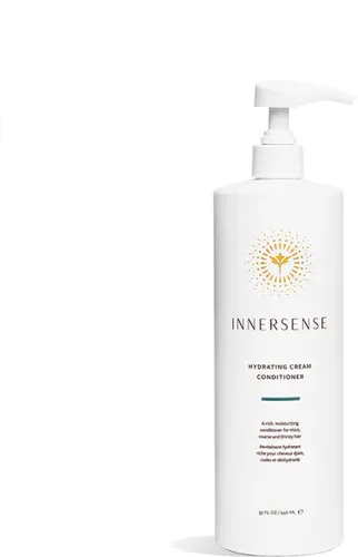 Innersense Organic Beauty Hydrating Cream Conditioner 1000 ml - Haarpflege für dickes, raues Haar – dieser silikonfreie Conditioner spendet intensive Feuchtigkeit und kontrolliert Frizz mit Bio-Reis, Quinoa und Sheabutter.
