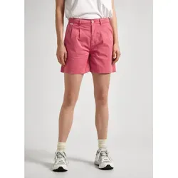 Pepe Jeans Chinoshorts VANIA aus softem Baumwollmix - Shorts aus softem Baumwollmix in English Rose, ideal für lässige Sommerlooks mit relaxed fit und praktischen Taschen.