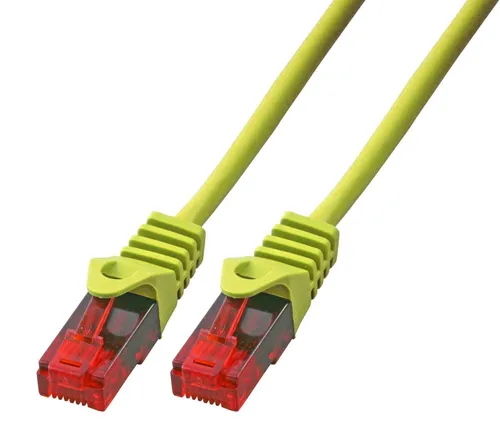 BIGtec 7,5m Gigabit Ethernet LAN Kabel Netzwerkkabel gelb in gelb von BIGtec