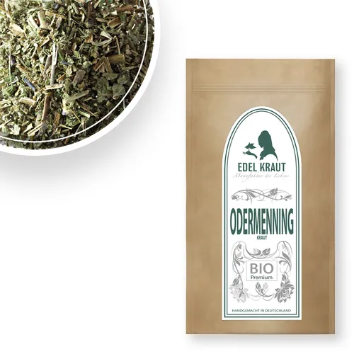 100g BIO Odermennigkraut Tee EDEL KRAUT Premium Odermennig Kraut