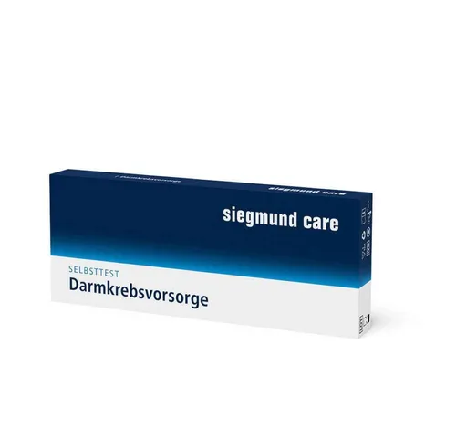 siegmund care Darmparasiten-Test Darmkrebsvorsorge Selbsttest, 1-tlg., Dauer des Tests: 10 Minuten, Genauigkeit 93 %