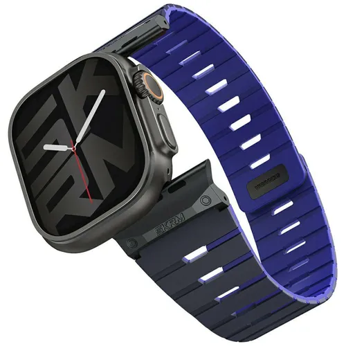 Skinarma Gemini Armband für Apple Watch 49/46/45/44 mm Marineblau