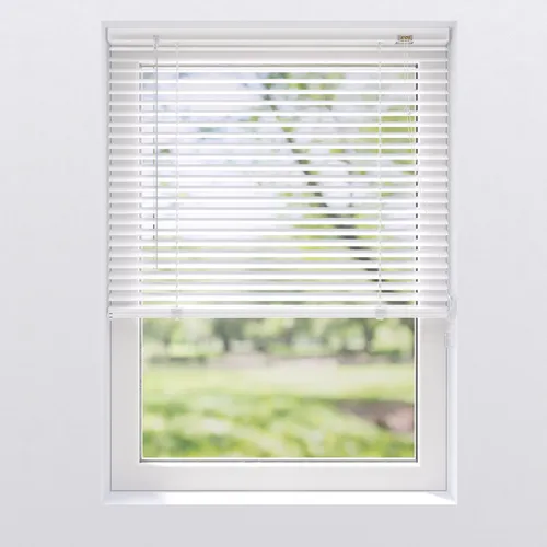 My Home Jalousie weiß 250cm x 110cm – Elegante Lichtregulierung - Zeitlose Jalousie aus robustem Aluminium, ideal für jedes Zimmer. Mit einfacher Klemmfix-Montage ohne Bohren und individuellem Lichteinfall durch verstellbare Lamellen. Perfekt für eine stilvolle Raumgestaltung.