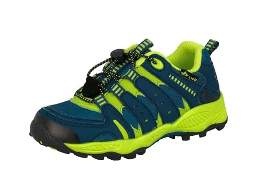 Lico Fremont Jungen Trekking Schuhe - Wanderschuhe aus robustem Nylon mit coolem Schnellschnürsystem und auswechselbarer Einlegesohle, ideal für aktive Kinder, die gerne die Natur erkunden.
