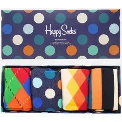 Socken - 4er Set Geschenkbox - mehrfarbig - 36