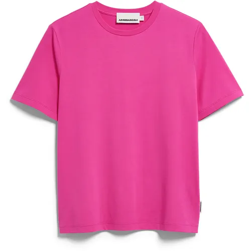 Armedangels Damen Lualaa T-Shirt (Größe S, pink)