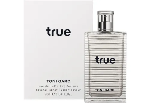 Toni Gard True Eau de Toilette 90 ml - Herrenduft mit zitrisch-frischen und holzigen Noten, ein olfaktorisches Zusammenspiel für Kraft und Klarheit, ideal für den modernen Mann.
