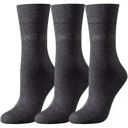 TOM TAILOR Socken Tom Tailor 3er Pack Basic Women Socks anthracite grau Tom Tailor 3er Pack Basic Women Socks anthracite grau 39-42